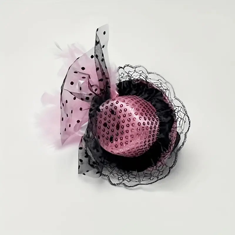 Tea Pink Fascinator Hat