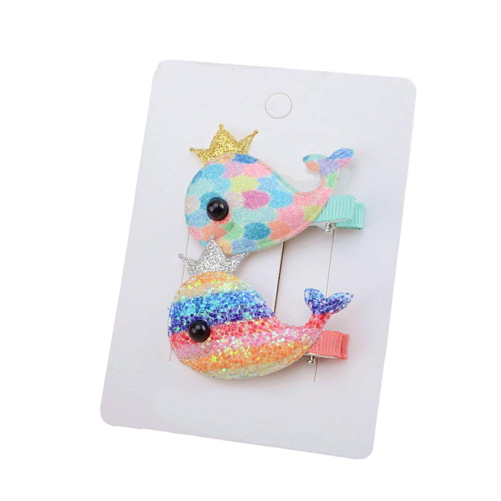 Elaphant/Whale/Rabbit Hairclips Set