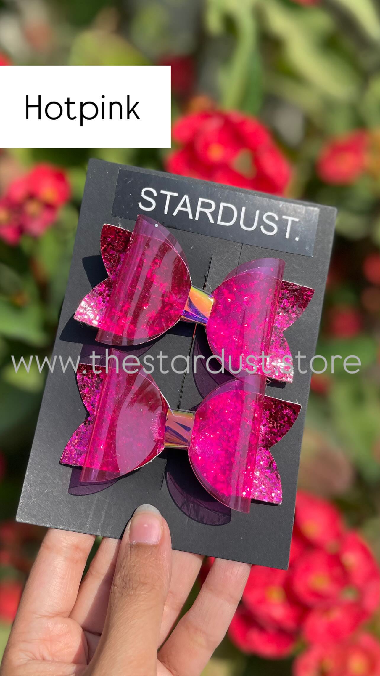Glittered & Holographic Formal Bow Pairs