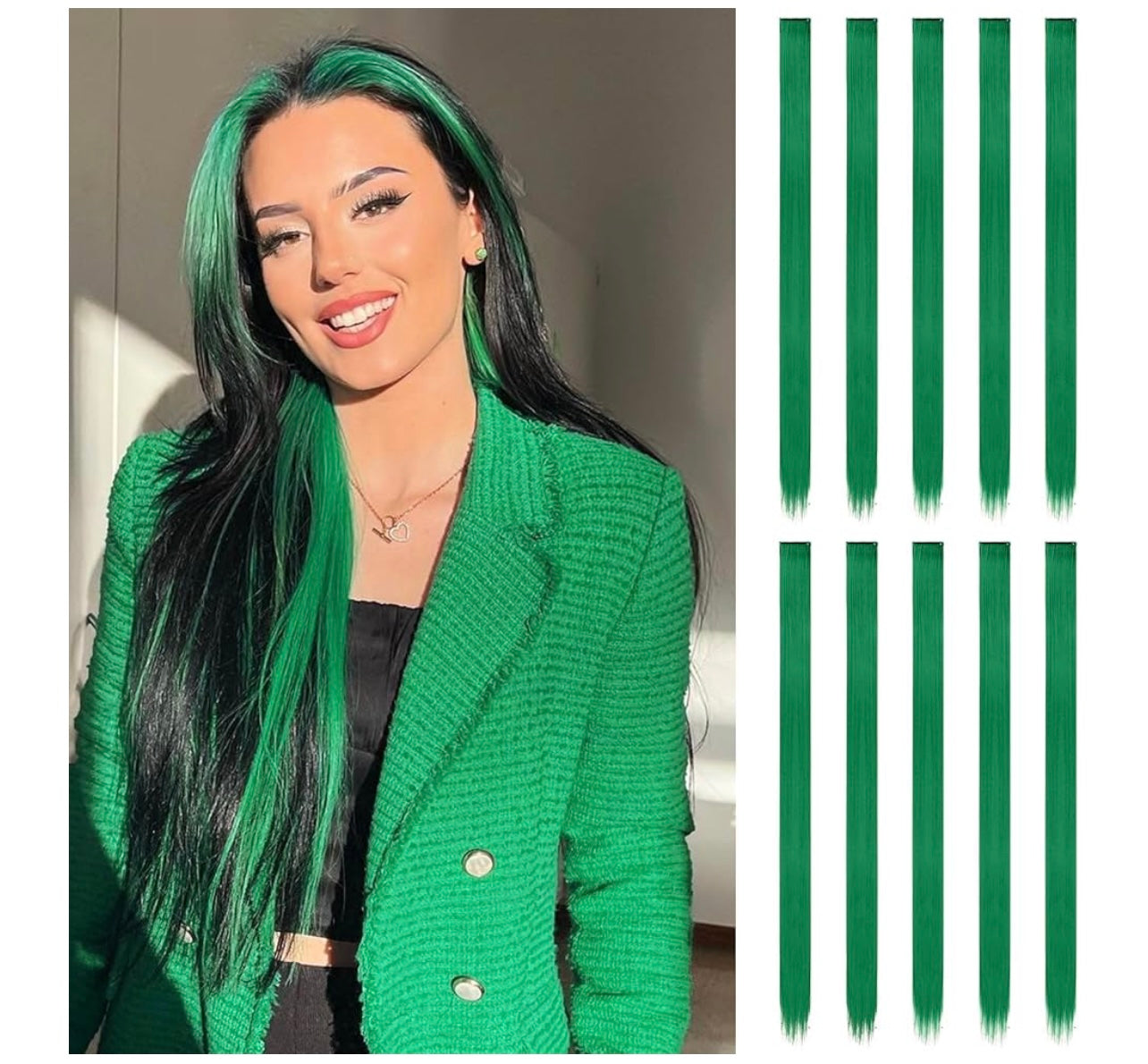 Hair Extension Clipins (1pc)