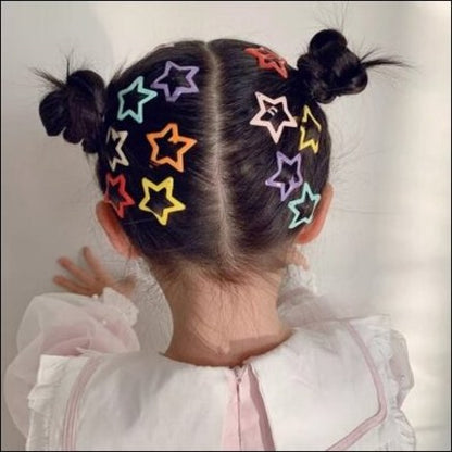 Enamel Star Snapclips Random Colours Pack🔥