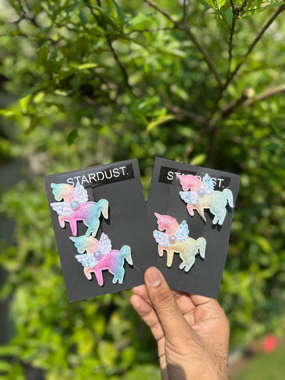 Glittered Unicorn 🦄Pair