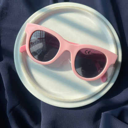 Pink thick rimmed unicorn sunnies