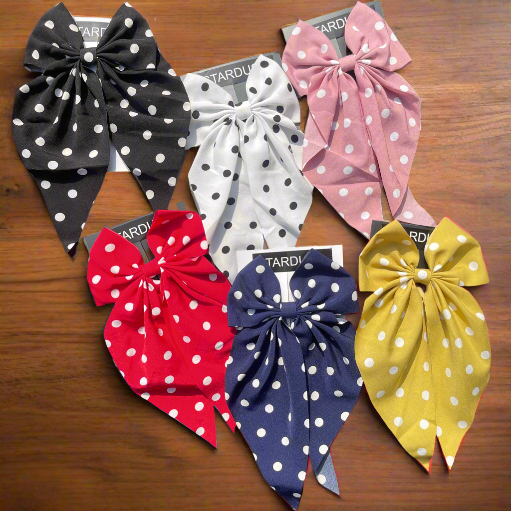 Polka Dot Hanging Bows🔥