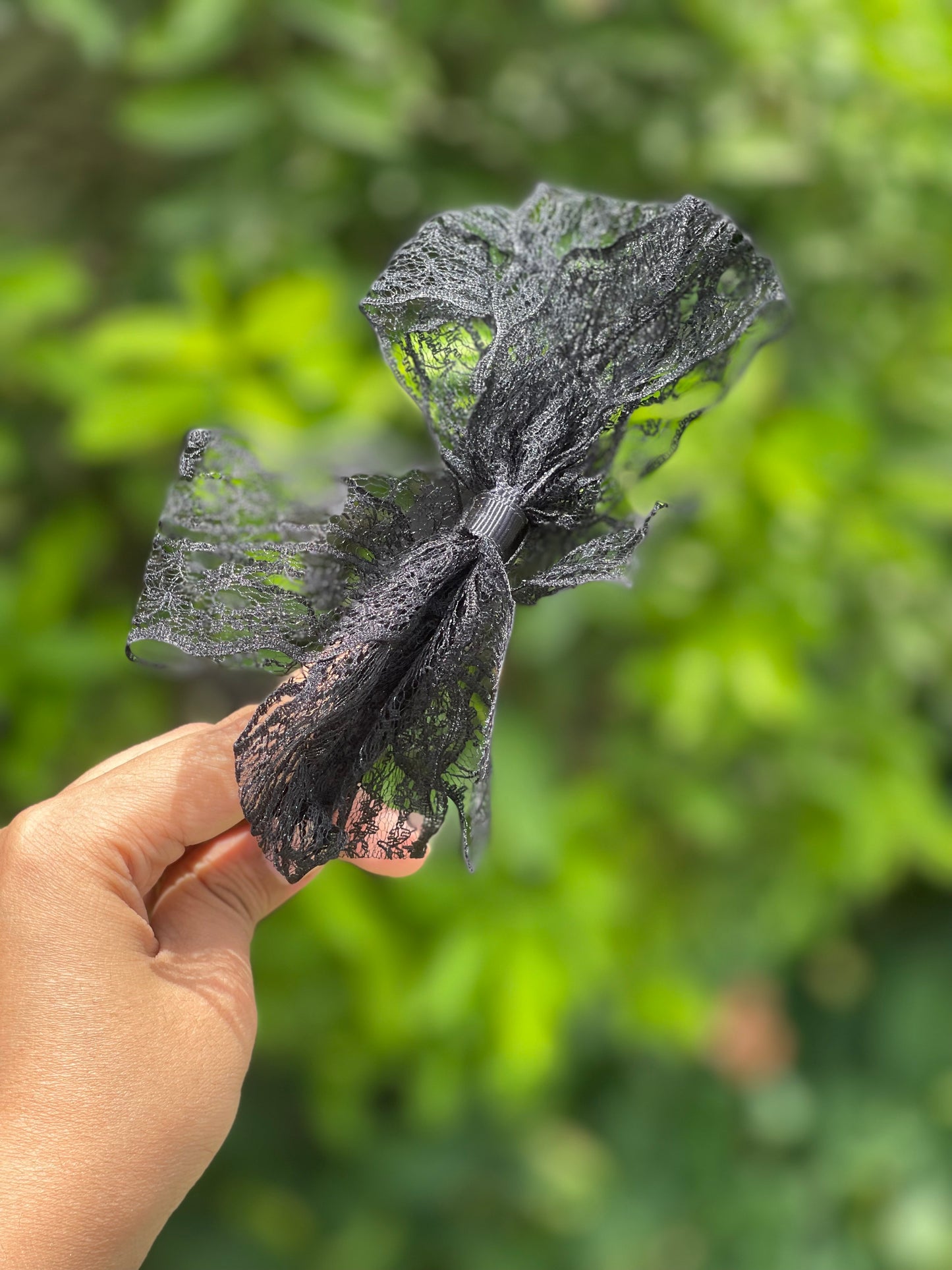 Lace bow headbands