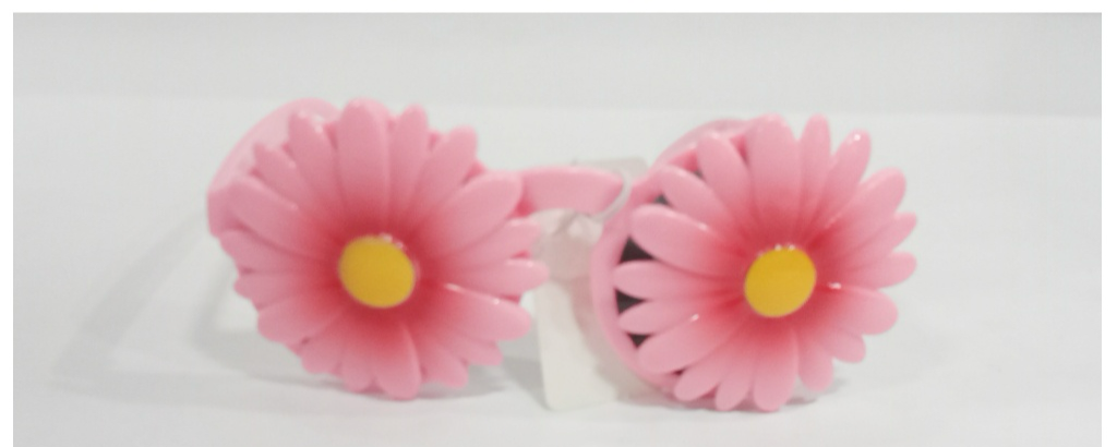 Pink daisy flap sunnies