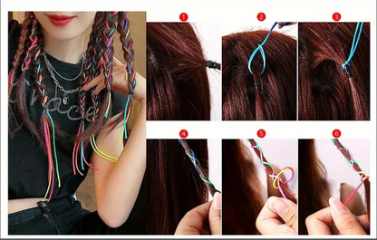 Rainbow Styling Threads 6pc set
