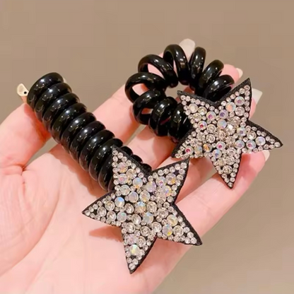 Rhinestone Star Styling Hair Springs🔥