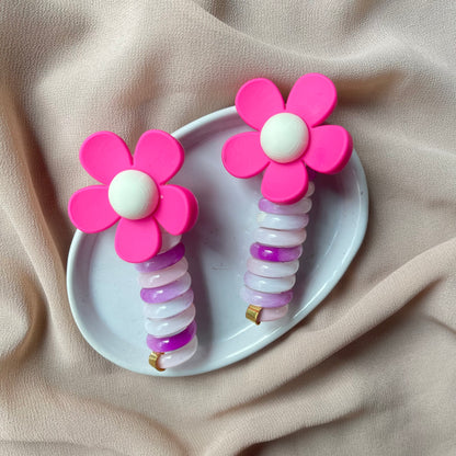 Flower Spring Bubble Tie Pairs🔥