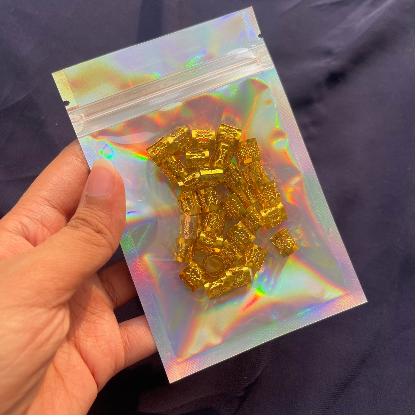 Hollow Styling Hair Rings Pack🔥