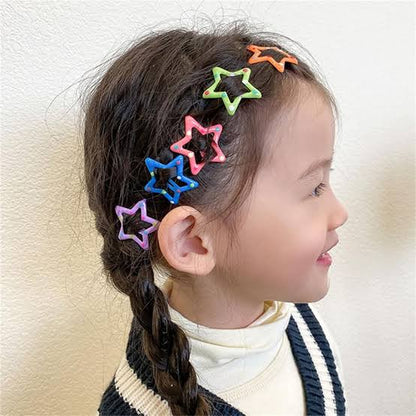 Enamel Star Snapclips Random Colours Pack🔥
