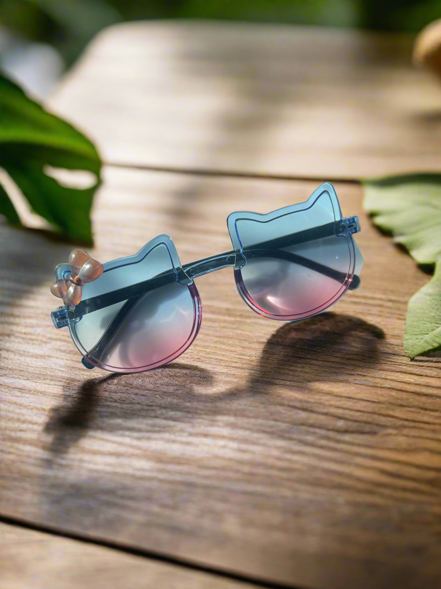 Rimmless Gradient Kitty Sunnies🔥