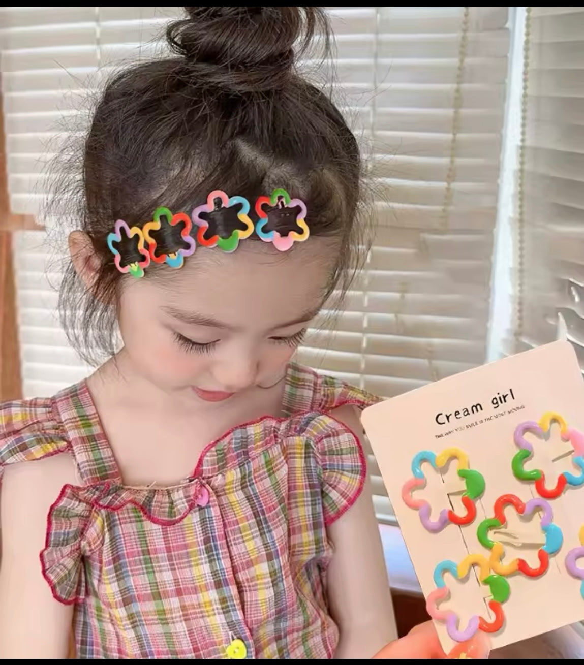 Rainbow Flower Snapclips Pack🔥