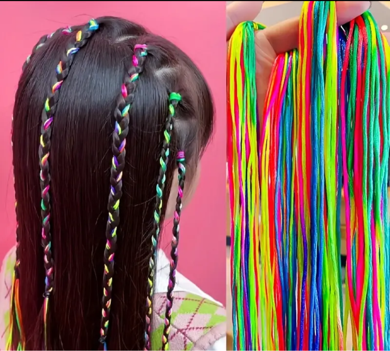 Rainbow Styling Threads 6pc set