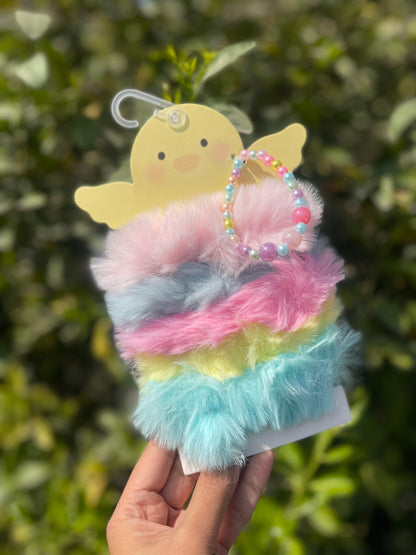 Faux Fur Scrunchies and Bracelets Pack