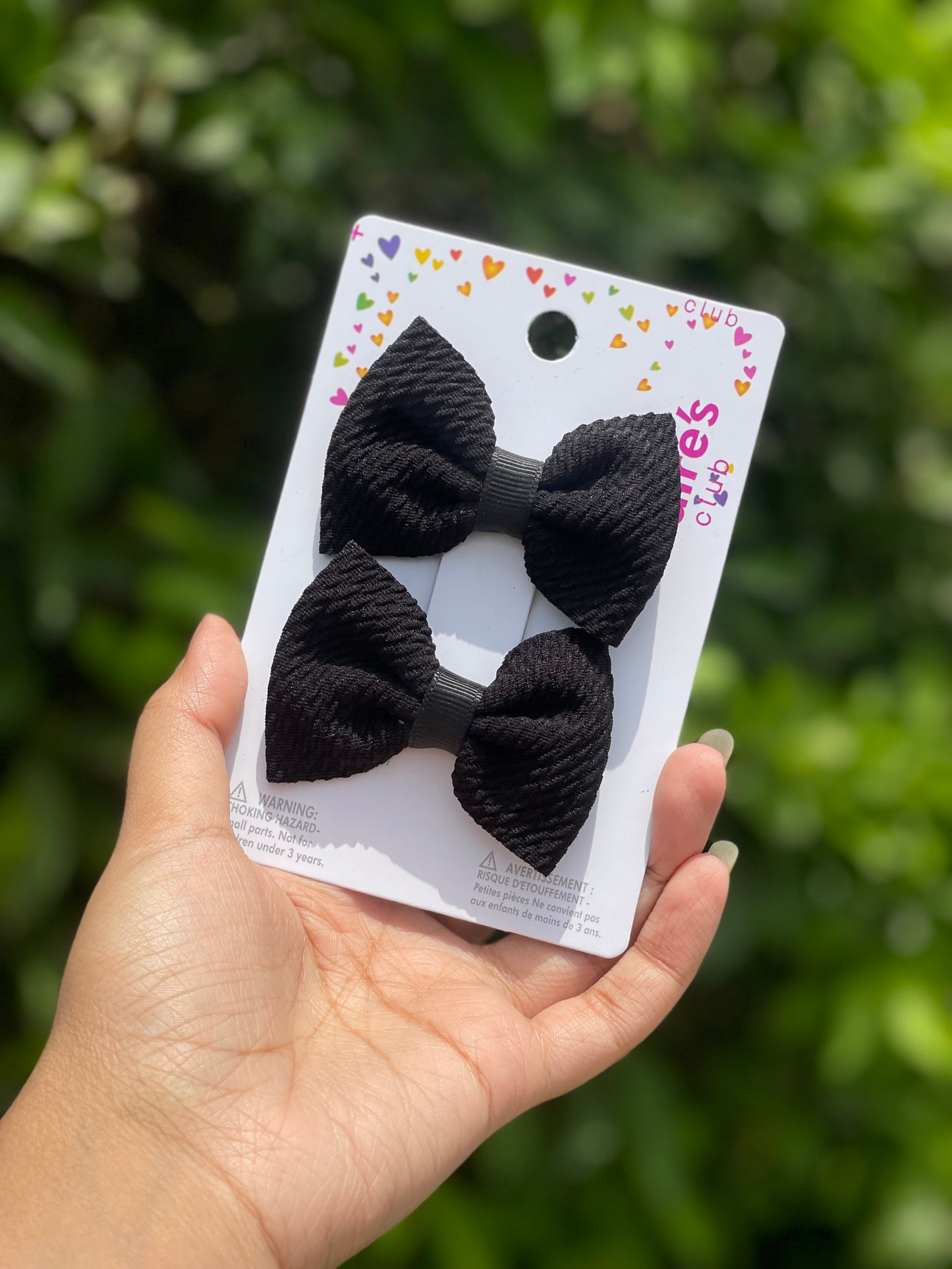 Waffle Knit bow pairs