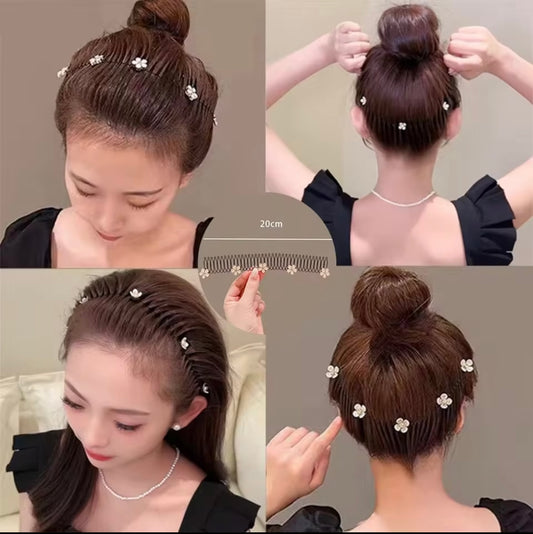 Camelia Flower Hair Divider Comb🔥