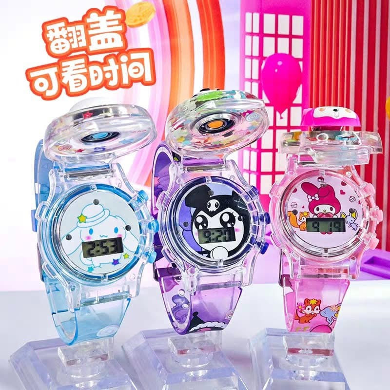 Sanrio Spinner light and music watches