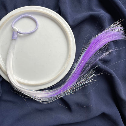 Tricolour hairtie extension