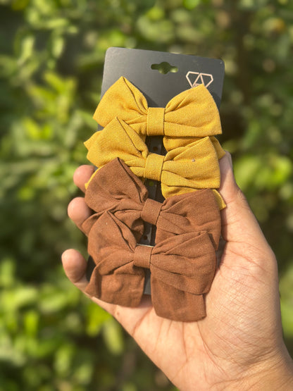 Fabric Bow Sets