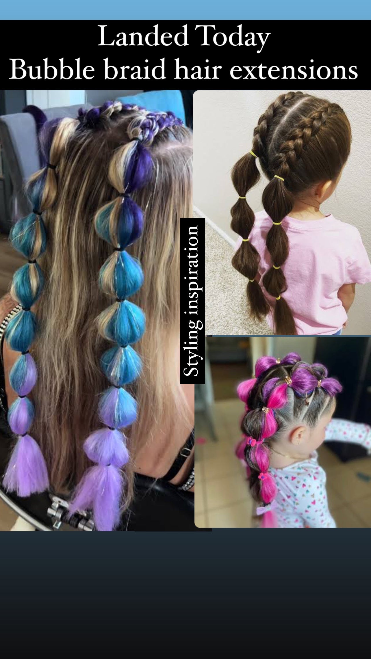 Bubble Braid Extension Pairs🔥