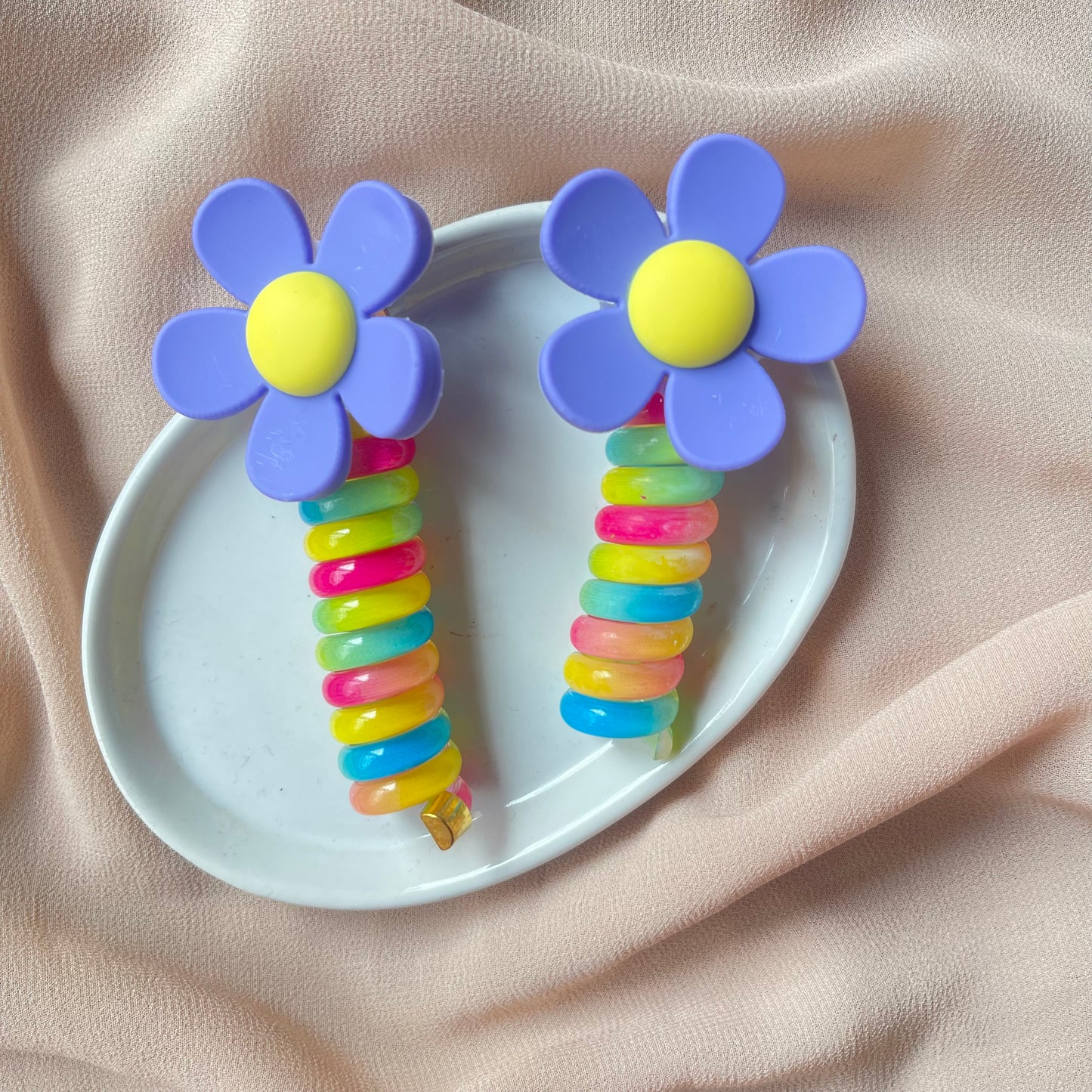 Flower Spring Bubble Tie Pairs🔥