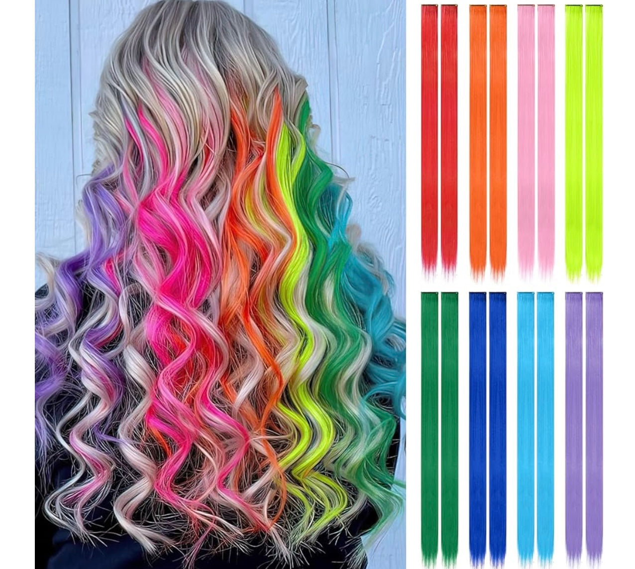 Hair Extension Clipins (1pc)