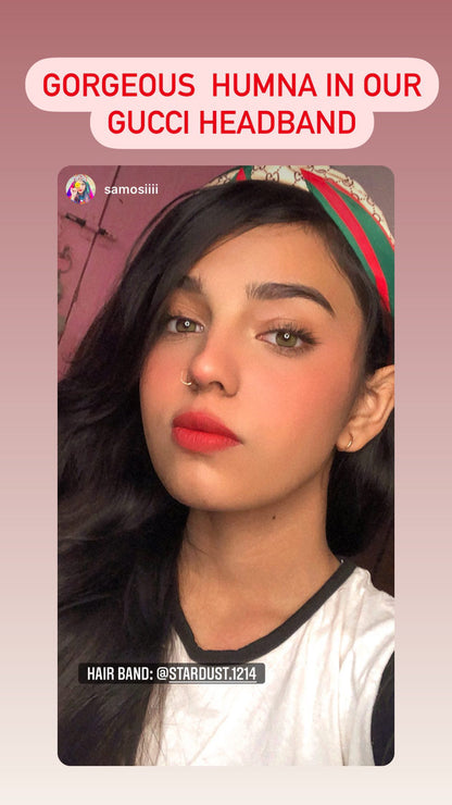 GUCCI Inspired knotted Headband
