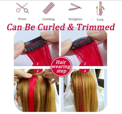 Hair Extension Clipins (1pc)