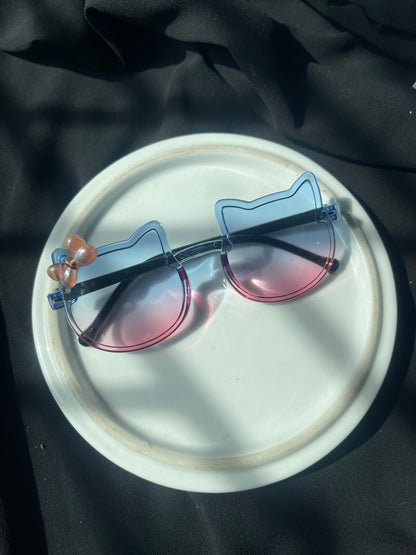 Rimmless Gradient Kitty Sunnies🔥