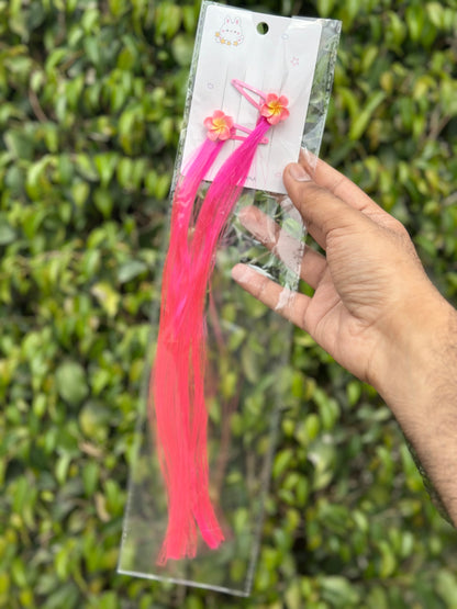 Flower Snapclip Hair Extension Pairs🔥