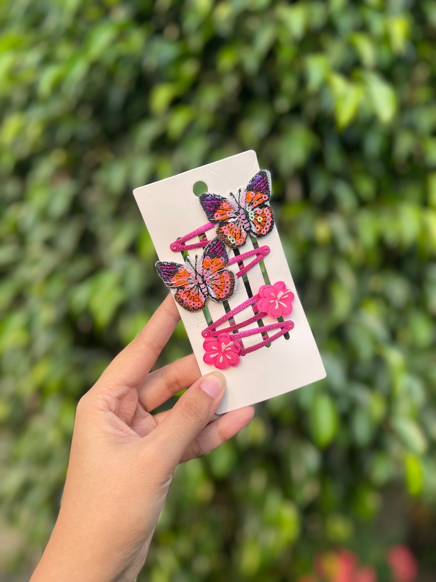 Butterfly and Flower Snapclips Pack