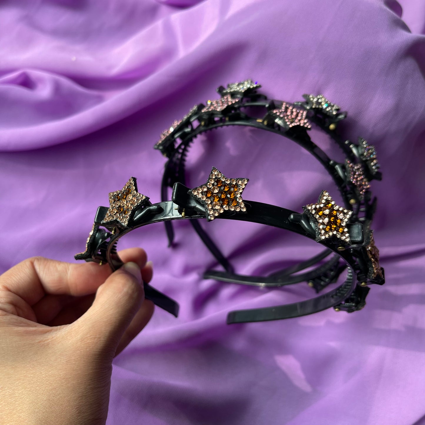 Rhinestone Star Twister styling hairband