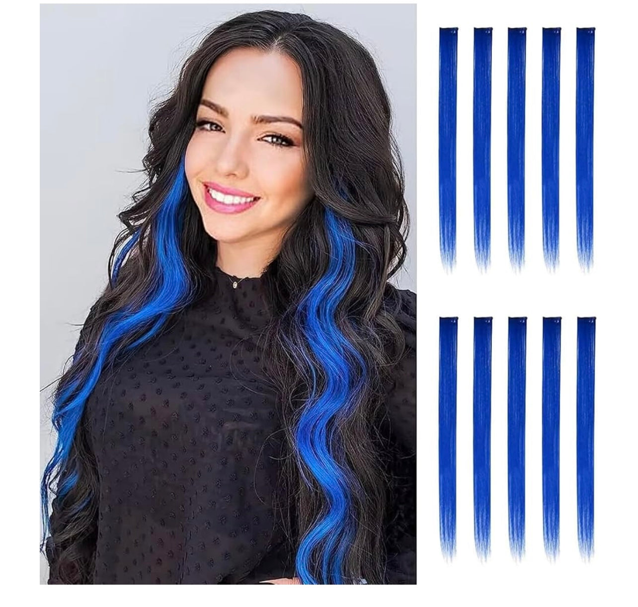 Hair Extension Clipins (1pc)