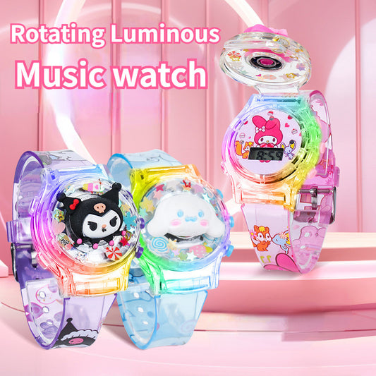Sanrio Spinner light and music watches