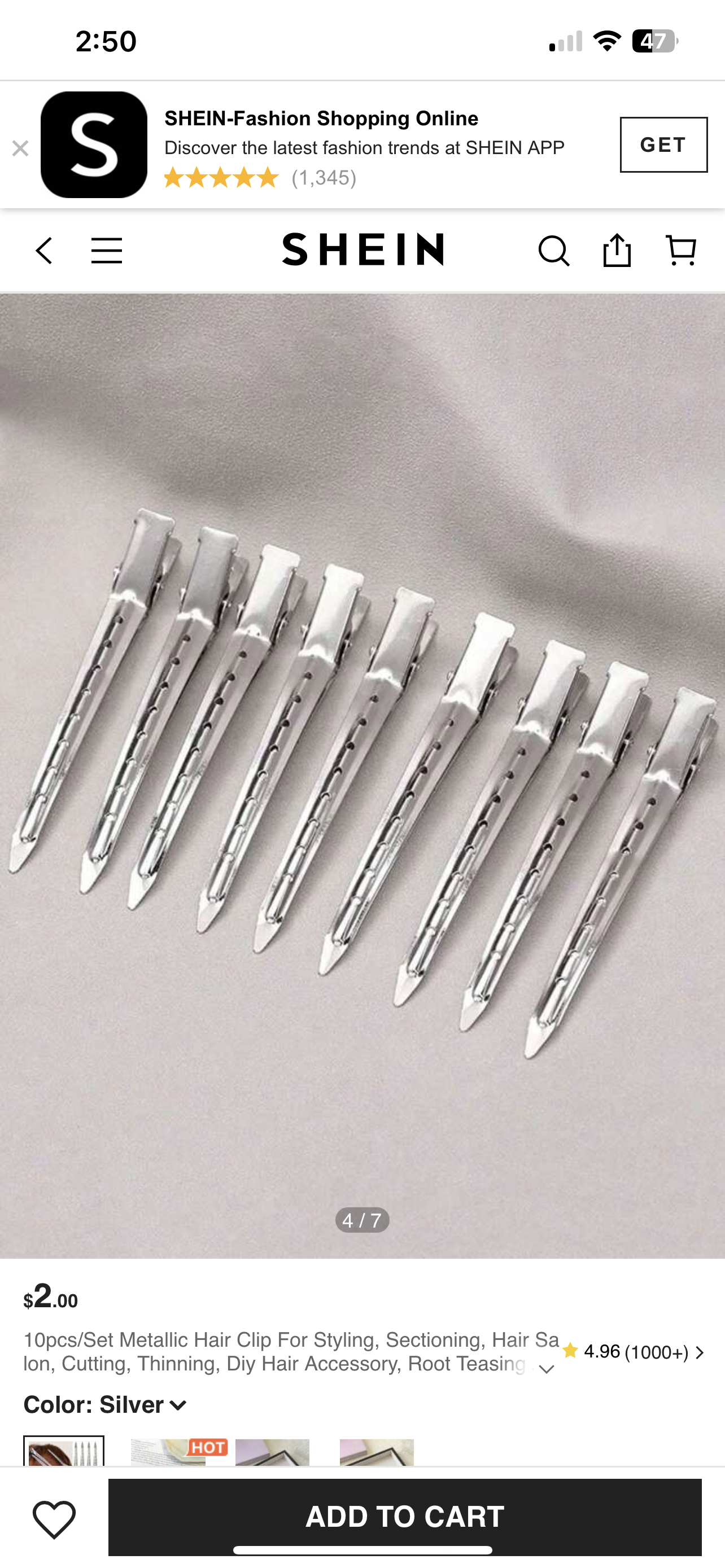 Section Pins for Styling