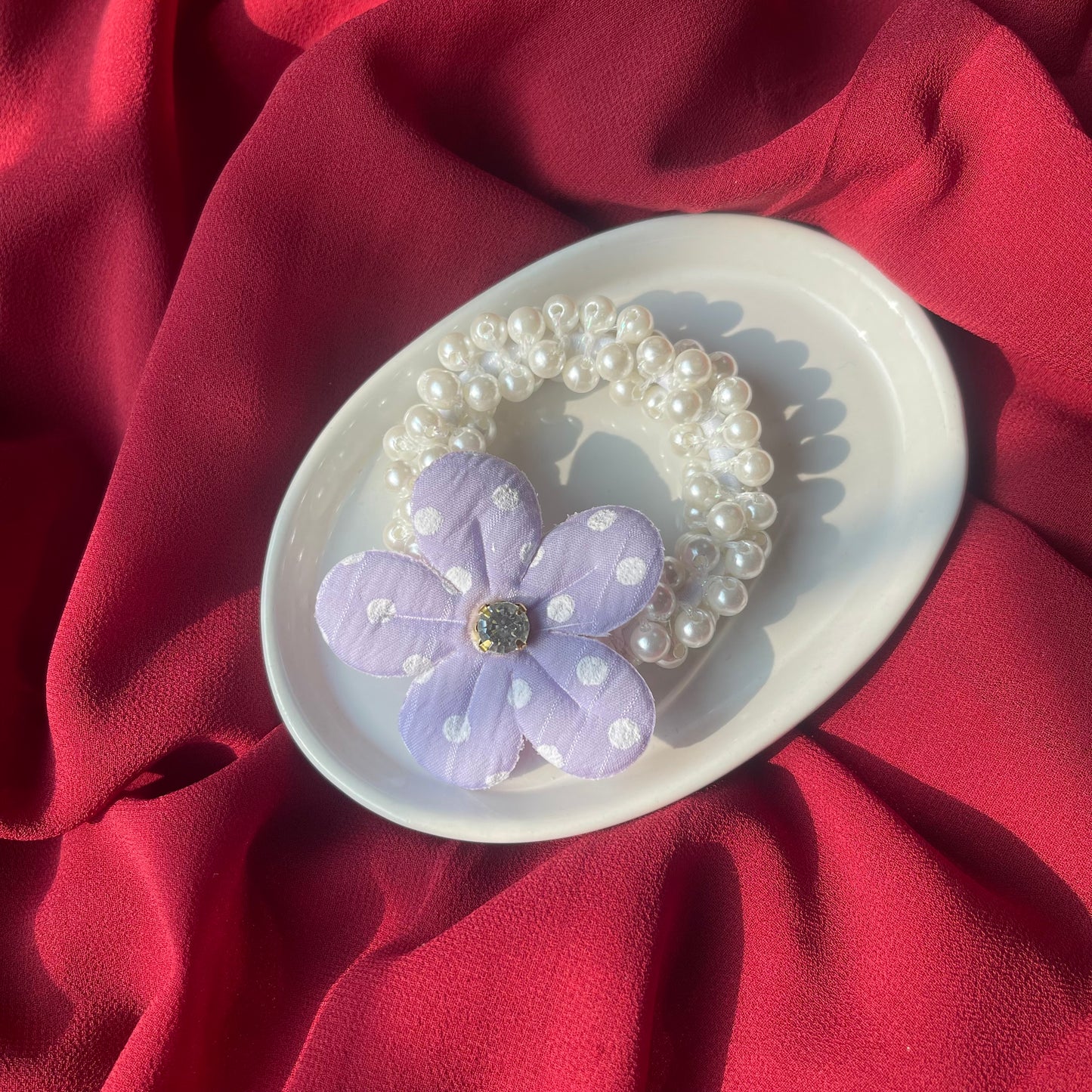 Flower Pearl Hairties🔥