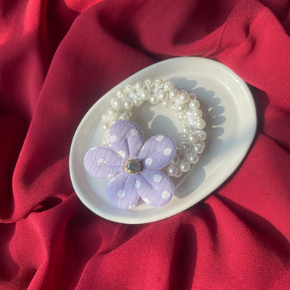 Flower Pearl Hairties🔥