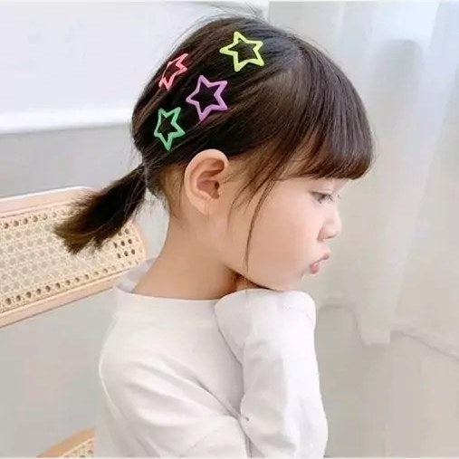 Enamel Star Snapclips Random Colours Pack🔥