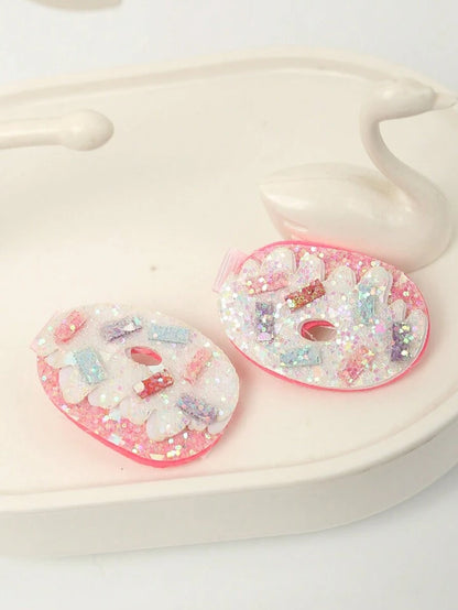 SHEIN Summer Cool Donut Clipons