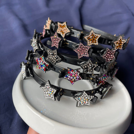 Rhinestone Star Twister styling hairband