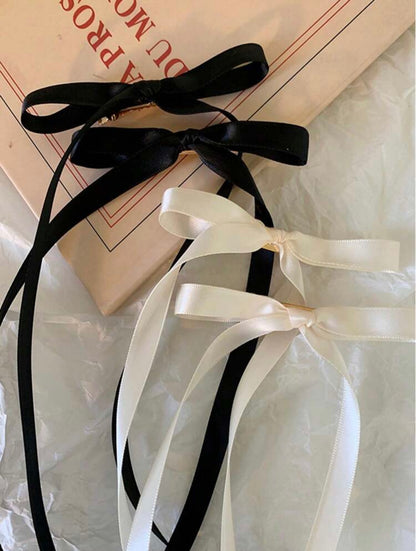 Long Ribbon Bows (4pc pack)