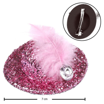 Shimmery Hat clipon