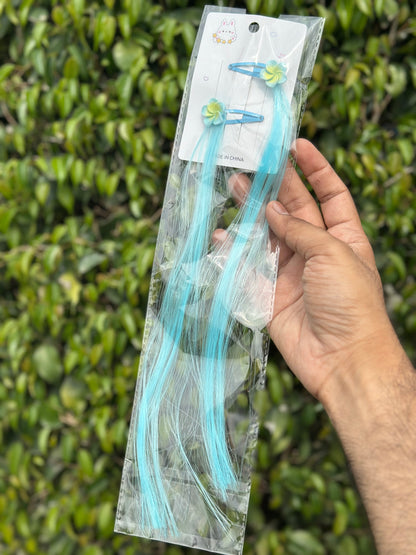 Flower Snapclip Hair Extension Pairs🔥