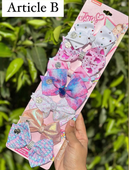 Jojo Siwa Pack of 7 Weekly Bows