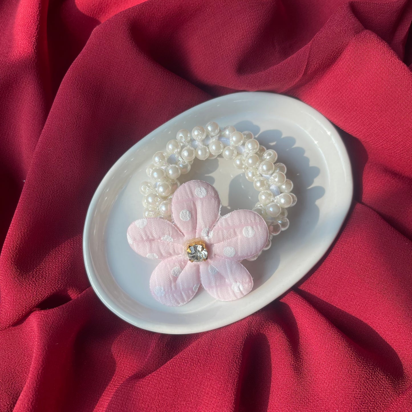 Flower Pearl Hairties🔥