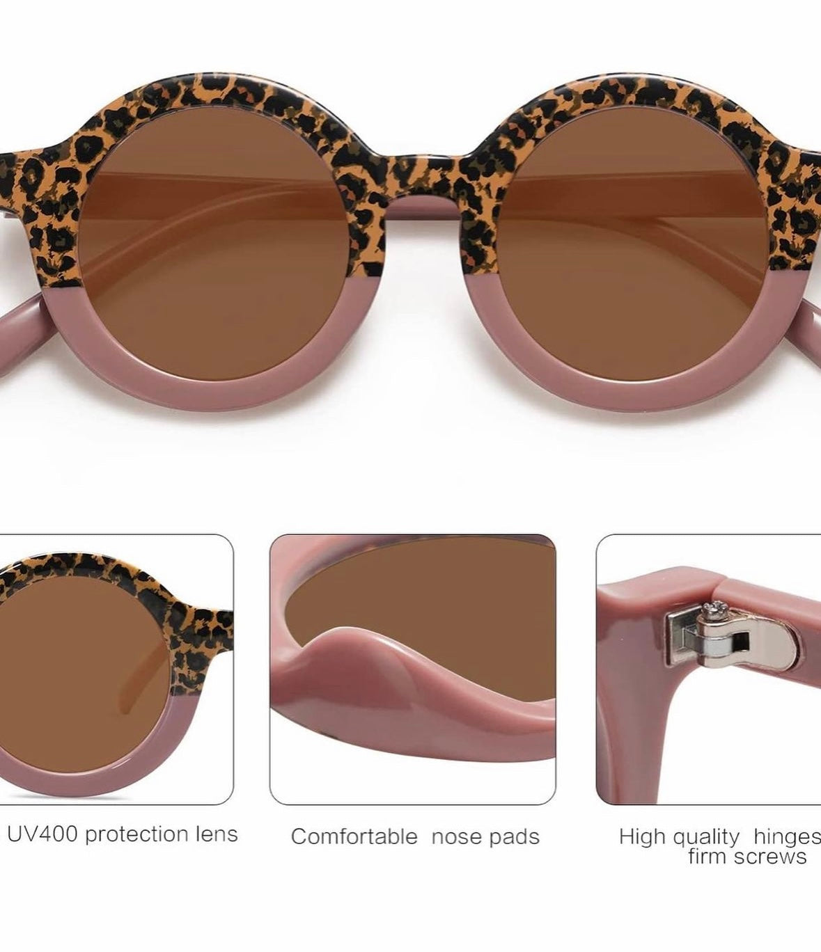 Pink Leopard Sunnies