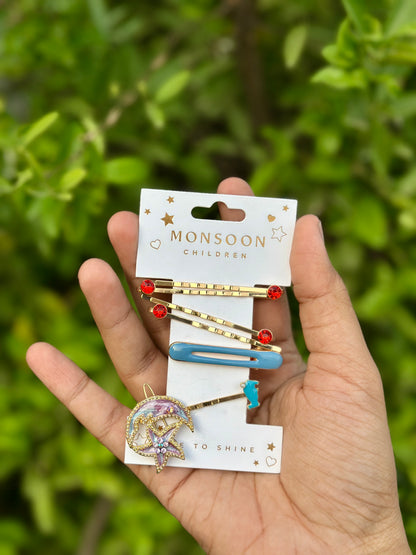 Monsoon Hairslides Pack