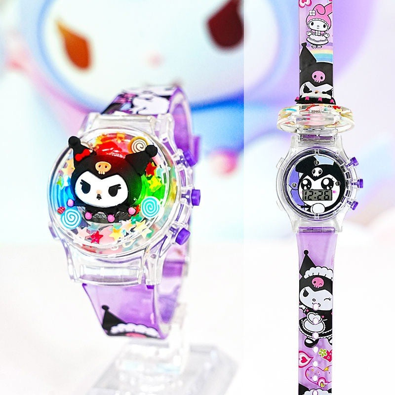 Sanrio Spinner light and music watches