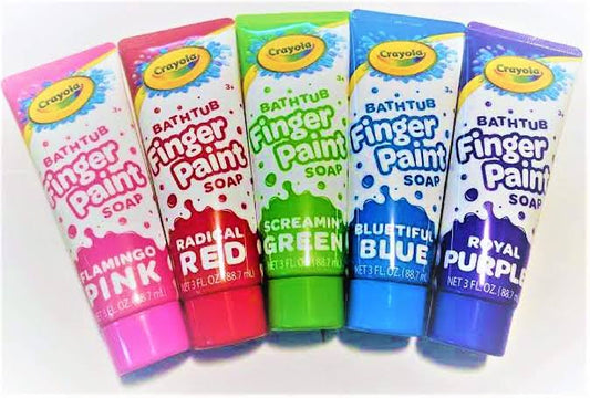CRAYOLA Bathtub FINGER PAINT Soap🛁🔥